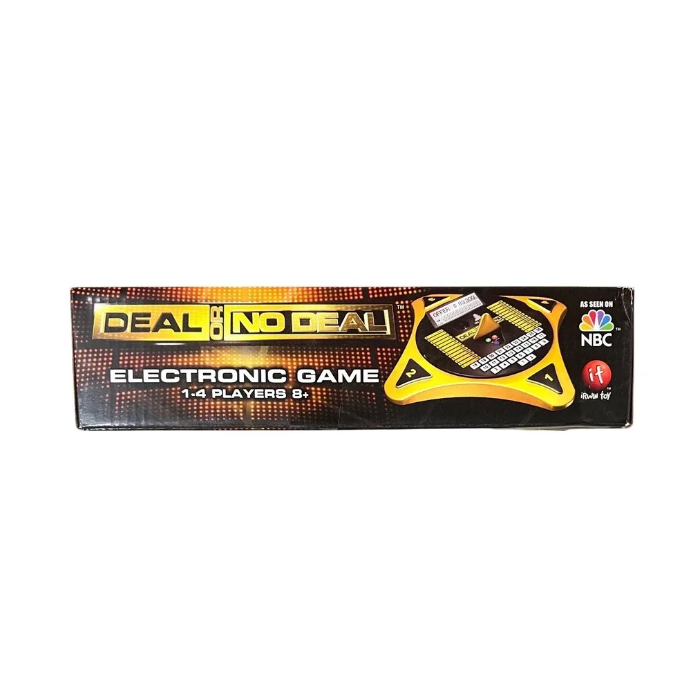 Deal or No Deal Electronic Game Toy NBC Tabletop 1-4 Players 2006 NEW